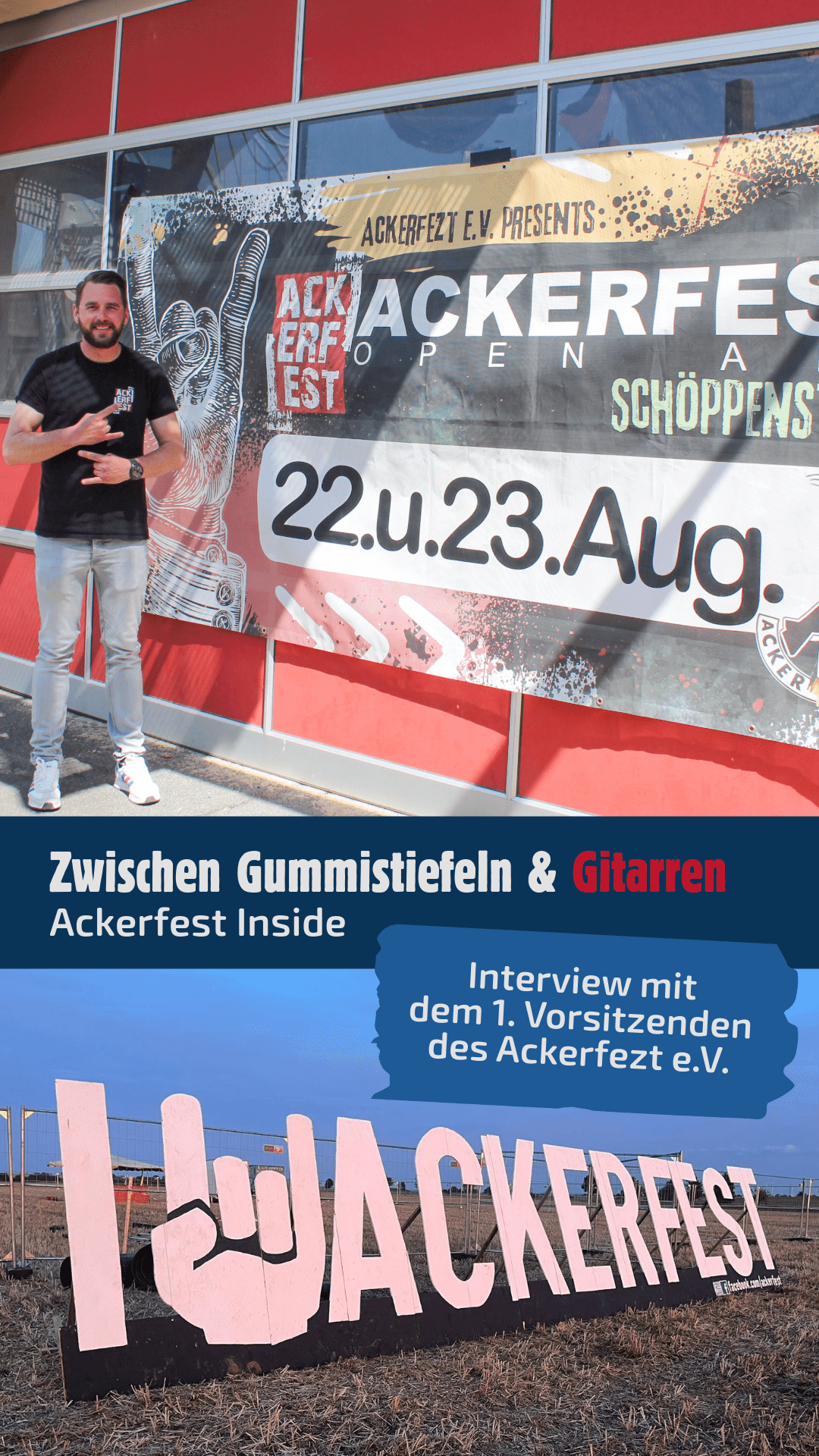 Interview mit 1. Vorsitzender des Ackerfestes