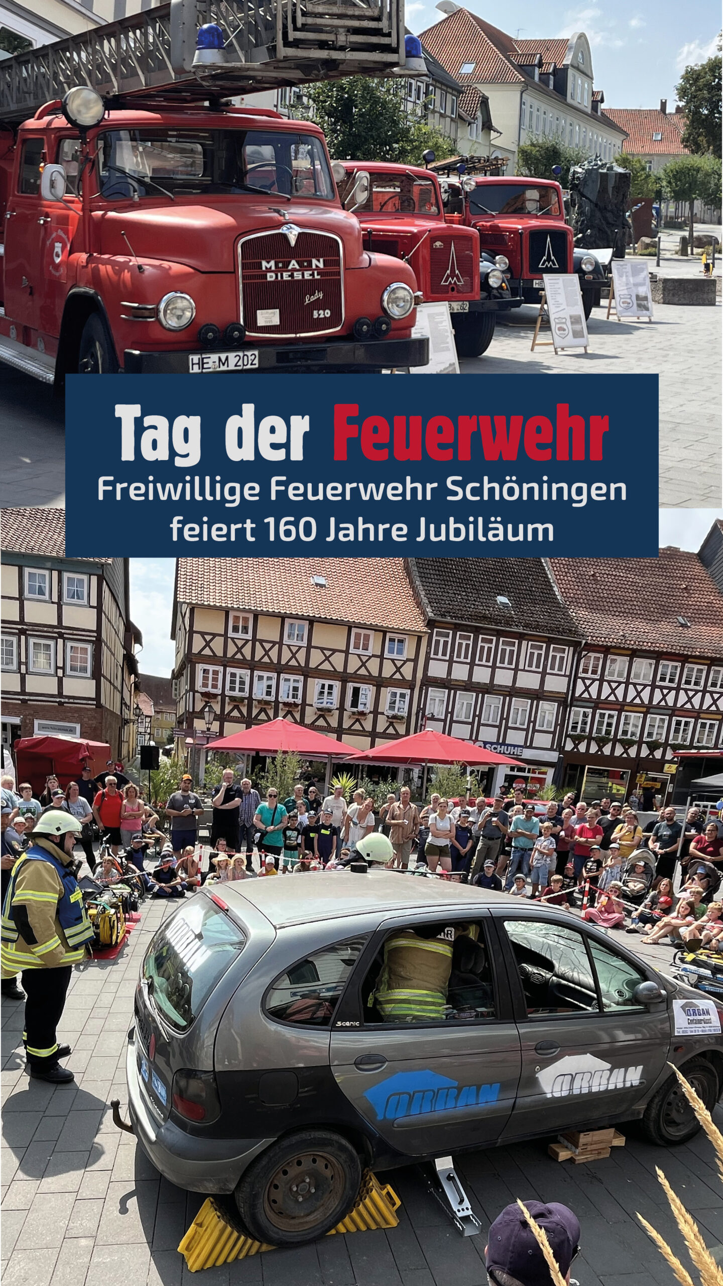 Freiwillige Feuerwehr Schöningen feierte runden Geburtstag