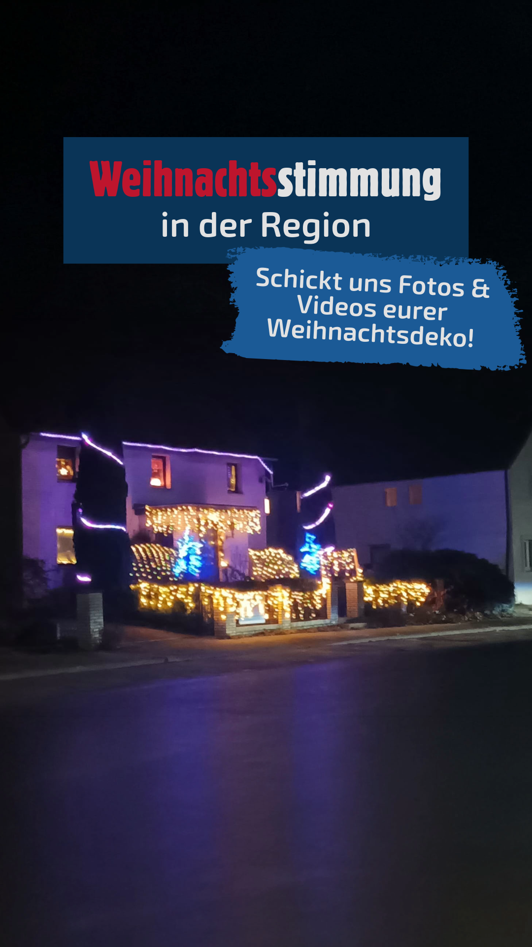 Die Region in Weihnachtsstimmung