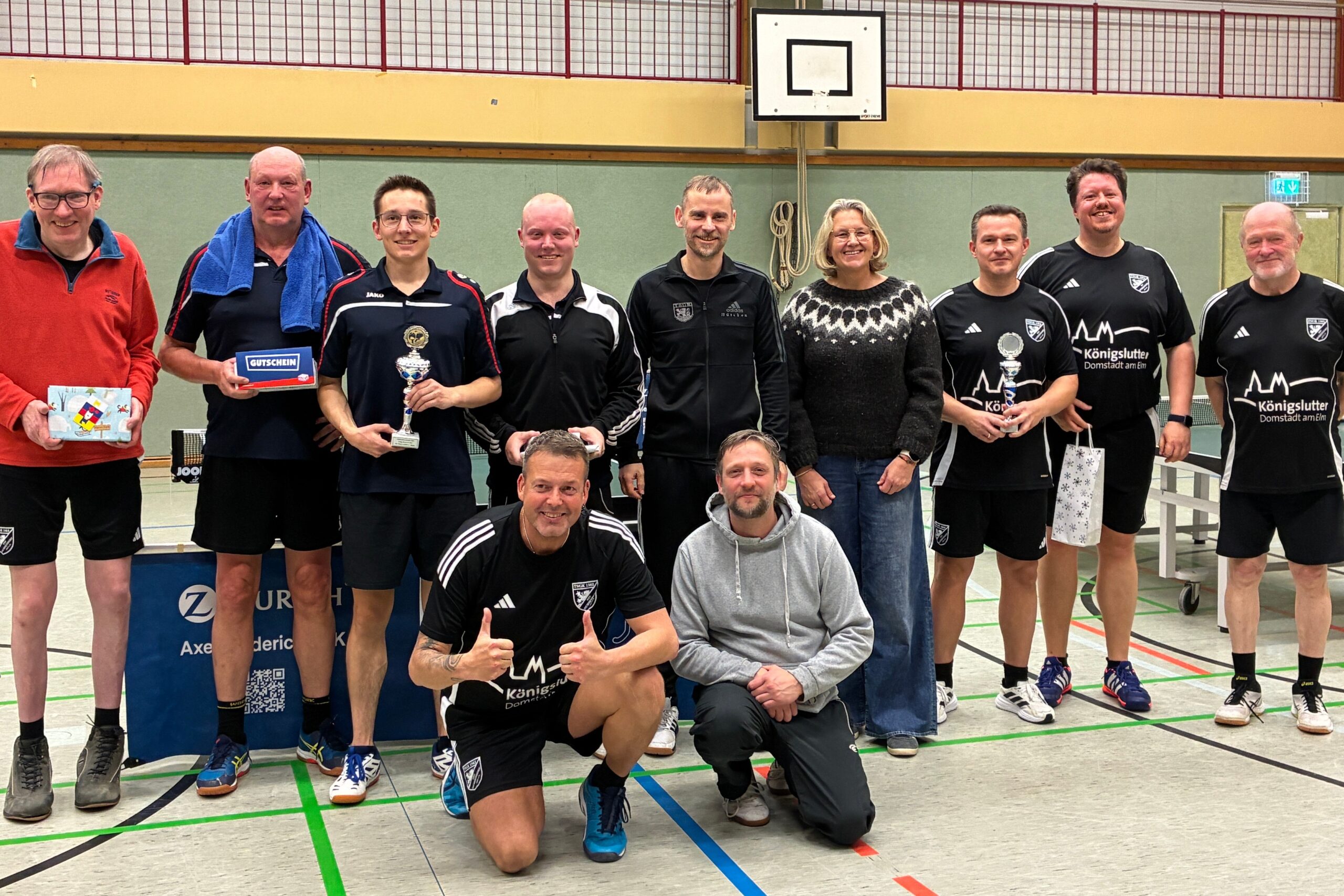 Königslutter war am zweiten Januarwochenende 2026 fest in Tischtennis-Hand bei der Tischtennisspielgemeinschaft Königslutter/Ochsendorf.