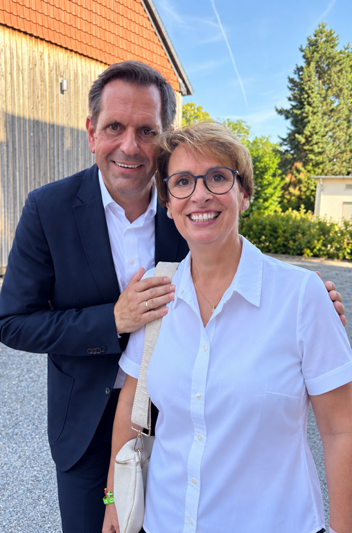 Andrea Föniger vor der Stichwahl