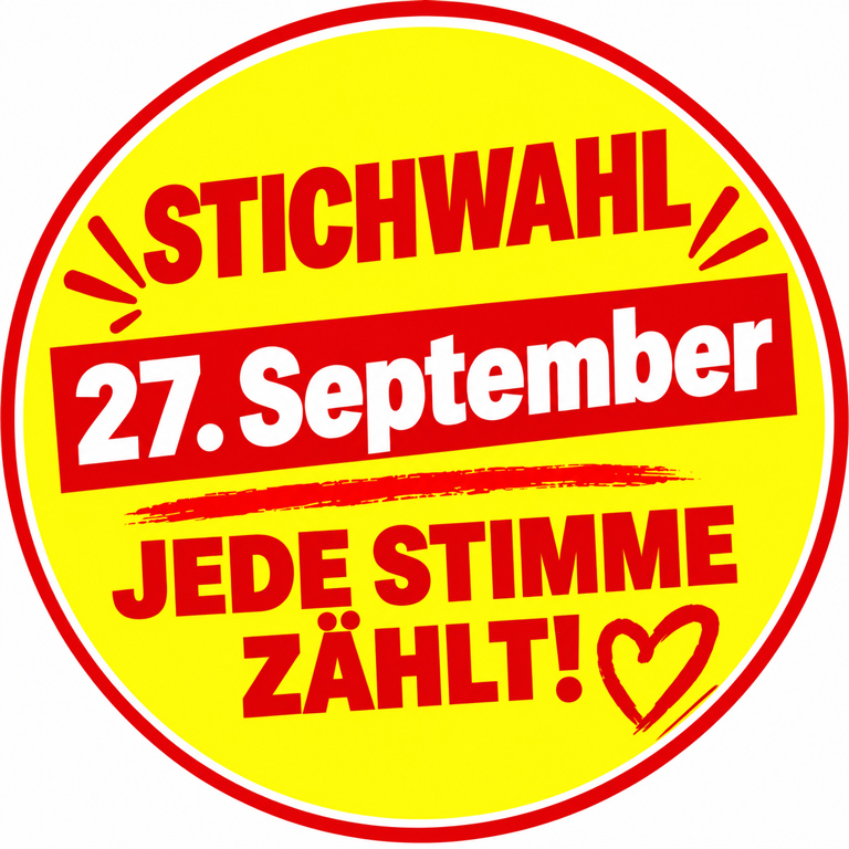 Andrea Föniger vor der Stichwahl