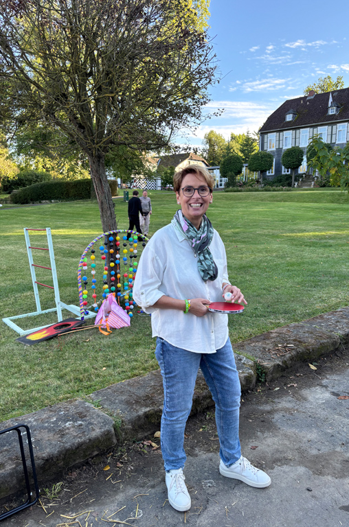 Andrea Föniger vor der Stichwahl