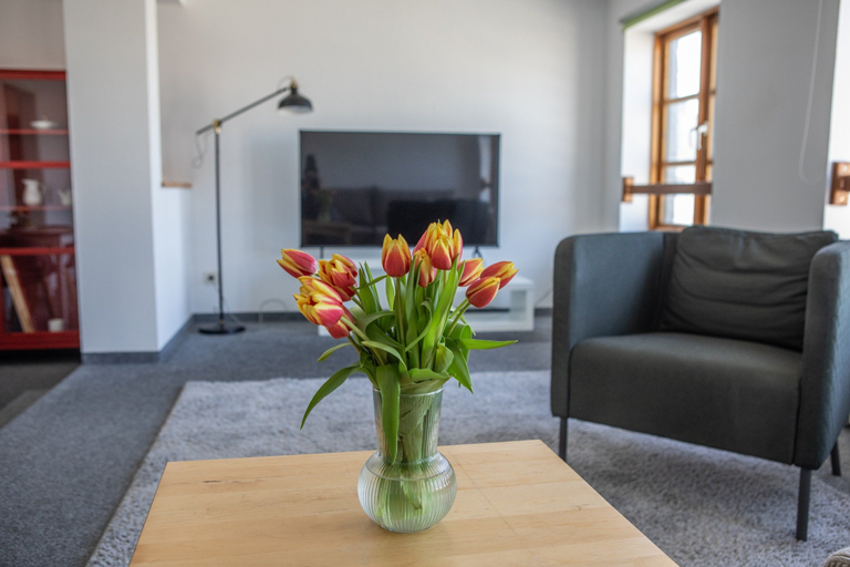 Impression aus einem Hotelzimmer im Gästehaus Markteins in Schöppenstedt