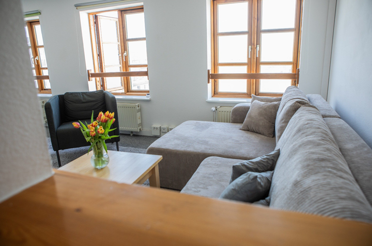 Impression aus einem Hotelzimmer im Gästehaus Markteins in Schöppenstedt