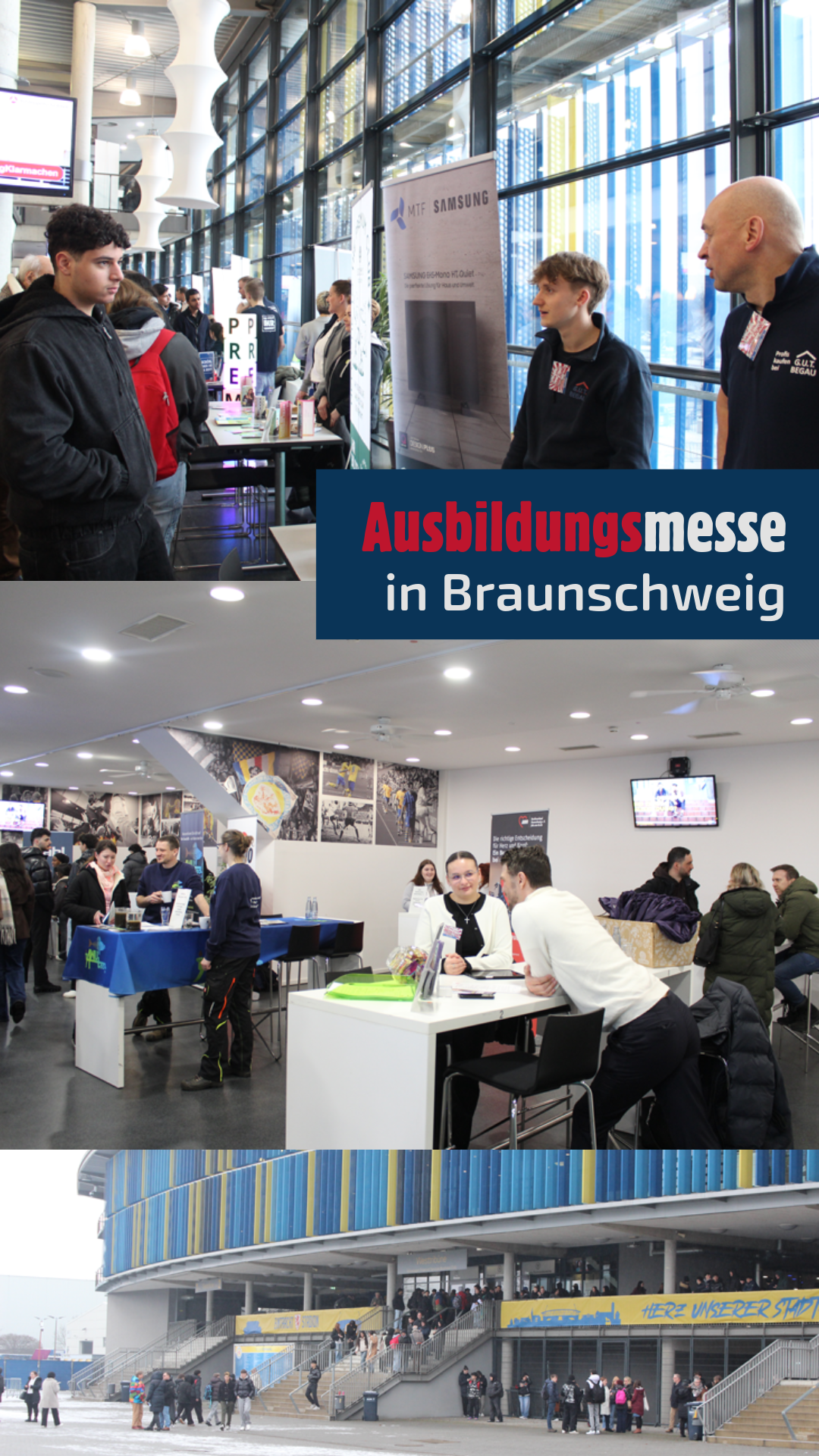 Ausbildungsmesse in Braunschweig