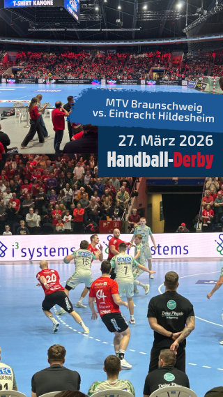 Handball Derby am 27.03. in Braunschweig