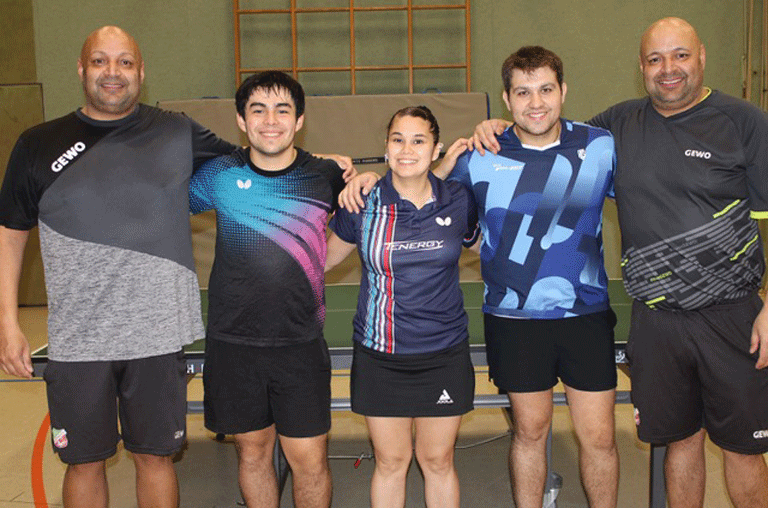 Ein Hauch von internationalem Spitzensport wehte kürzlich durch die Halle des TSV Schöppenstedt, als chilenische Tischtennisprofis zu Gast waren.
