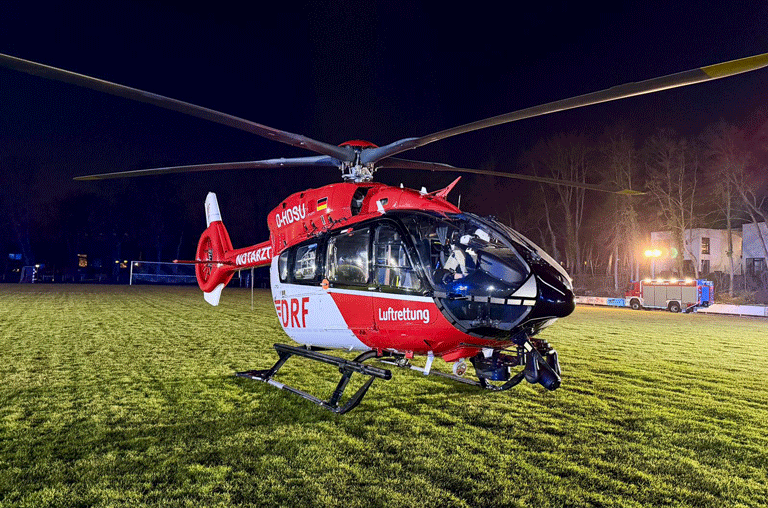 Ein Ausflug zu einem Sportplatz in Schöppenstedt endete für ein Kind mit einem Flug mit dem Helikopter ins Krankenhaus.