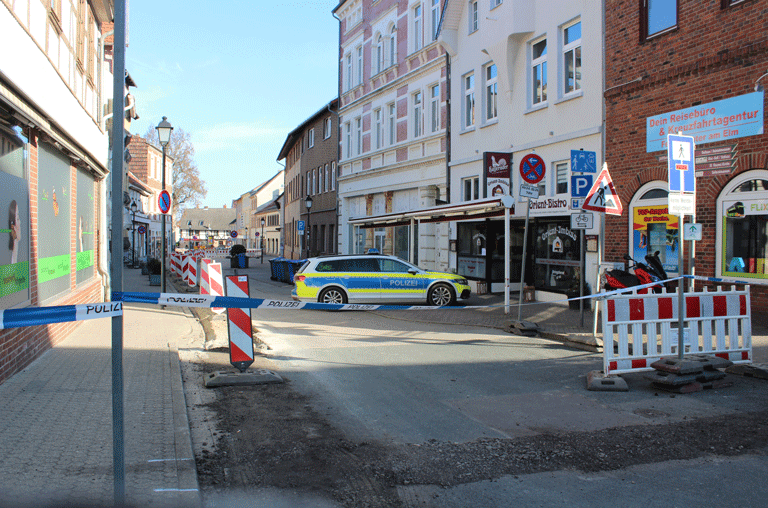 Eine angebliche Fliegerbombe löste am Dienstag, den 3. März, gegen 14 Uhr in Schöningen einen Großeinsatz der Polizei aus.