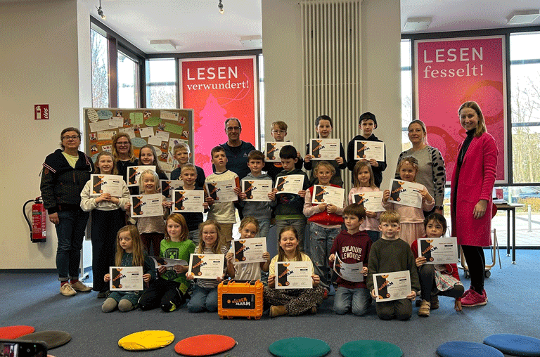 25 Kinder verwandelten die Bücherei innerhalb von drei Tagen in ein Tonstudio – und produzierten ihre eigene Podcast-Folge.