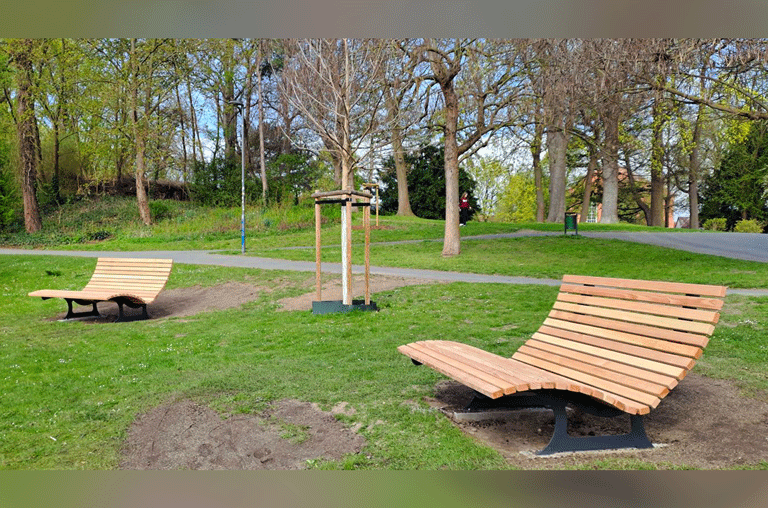 Wer eine kleine Auszeit im Grünen sucht, findet am Stadtgraben in Wolfenbüttel jetzt noch bessere Bedingungen.