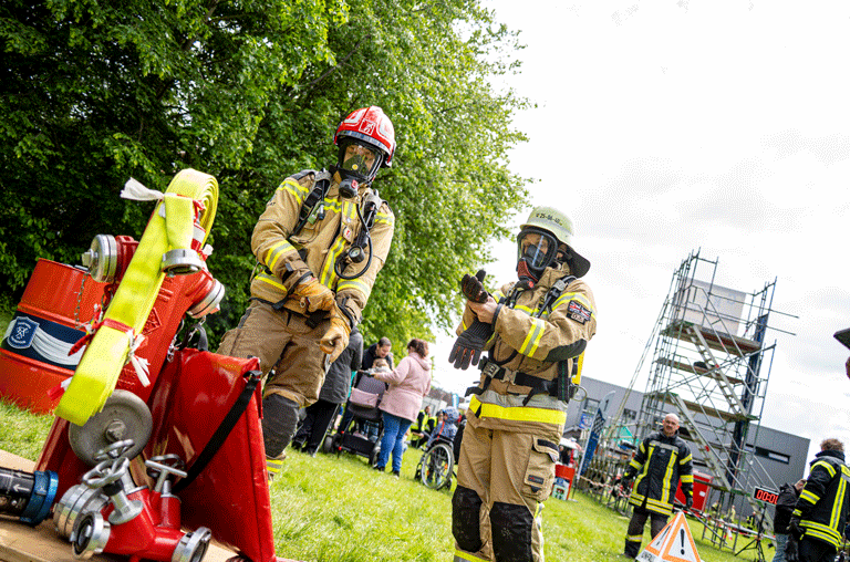 Rund ums Gerätehaus der Feuerwehr Hemkenrode wurde es am Freitag sportlich. Beim mittlerweile 6. AGT-O-Marsch gingen 26 Teams an den Start.