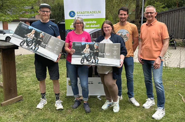 Mit einer besonderen Aktion hat die Samtgemeinde Elm Asse beim Stadtradeln auch die jüngsten Teilnehmer in den Mittelpunkt gerückt.