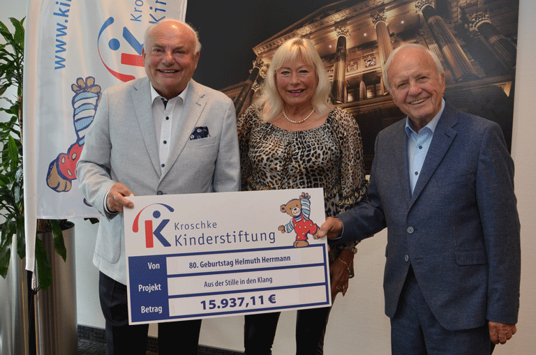 Mit einer besonderen Geste hat Helmuth Herrmann zu seinem 80. Geburtstag ein starkes Zeichen für soziales Engagement in Braunschweig gesetzt.