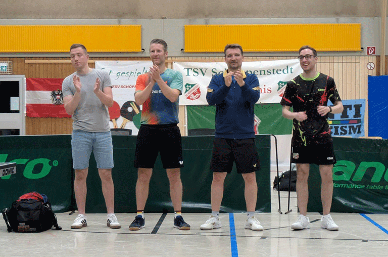 Die Landkreis-Sporthalle in Schöppenstedt wurde am vergangenen Sonntag zur Bühne für ein echtes Tischtennis-Spektakel.
