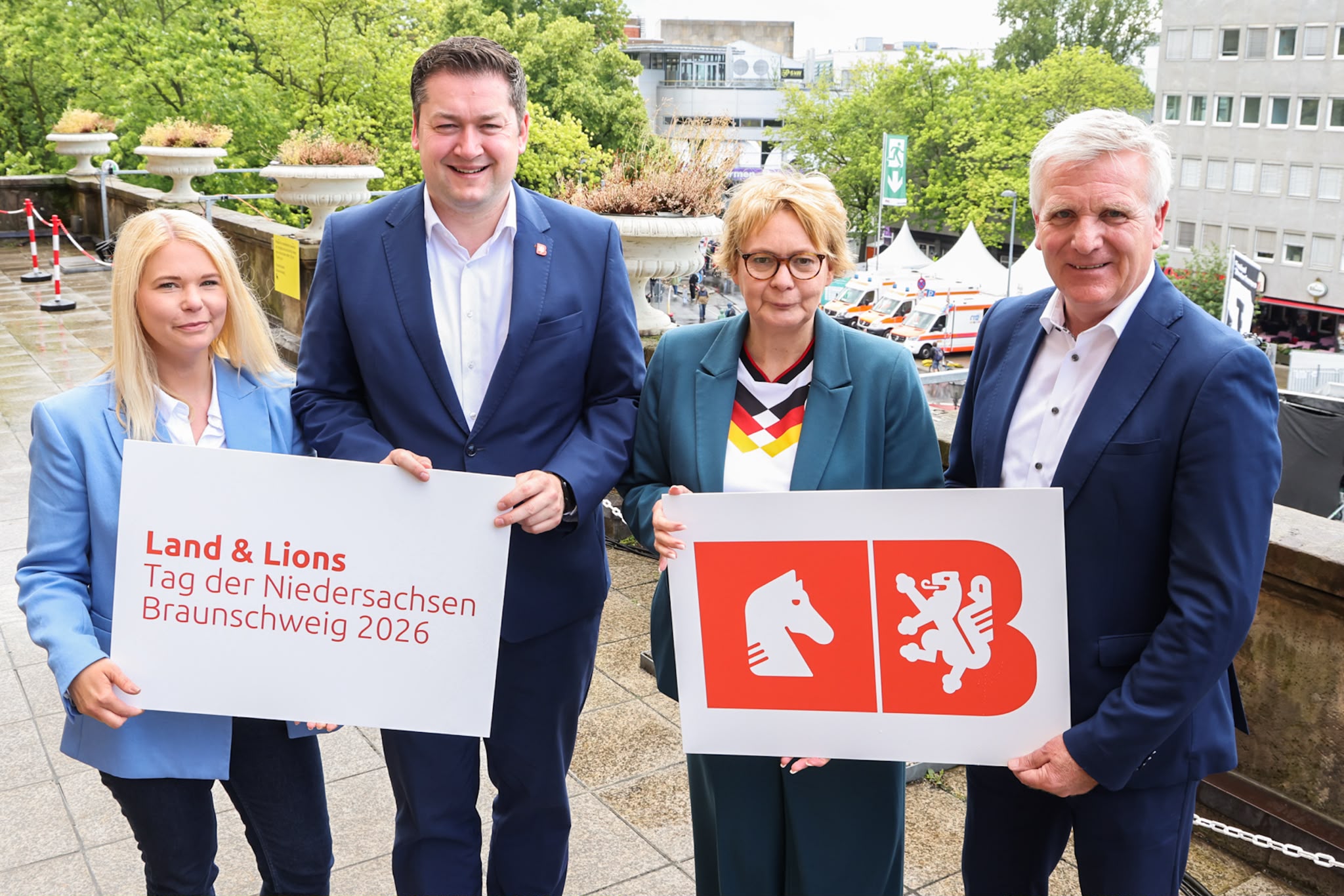 Der 39. Tag der Niedersachsen in Braunschweig lockte während des dreitägigen Festes mehr als 400.000 Besucher an.