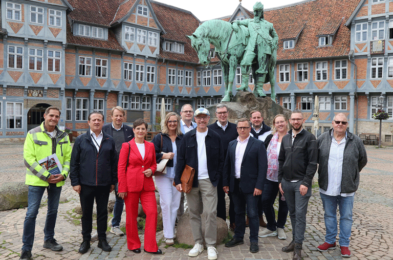 Die erfolgreiche Neugestaltung der Wolfenbütteler Fußgängerzone sorgt auch über die Region hinaus für Aufmerksamkeit.