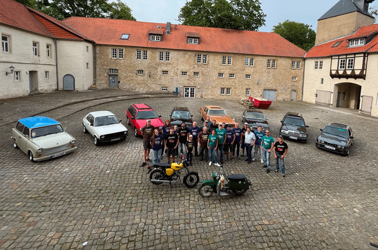 Am 21. Juni verwandelt sich die Schlosswiese in Schöningen erneut in ein Paradies für Oldtimer-Fans beim Elmdrive.