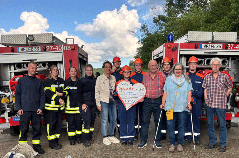 Die Jugendfeuerwehr Groß Vahlberg darf sich über finanzielle Unterstützung für ihren nächsten Ausflug freuen.