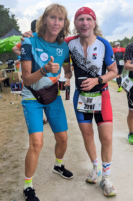 Bei der Challenge Roth stellte sich auch eine Mannschaft des WSV 21 der Langdistanz des Triathlons im bayerischen Roth.