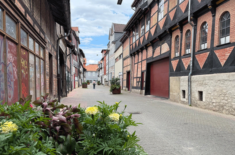 Die Stobenstraße in Wolfensbüttels Innenstadt wird von grundauf erneuert. © Stadt Wolfenbüttel