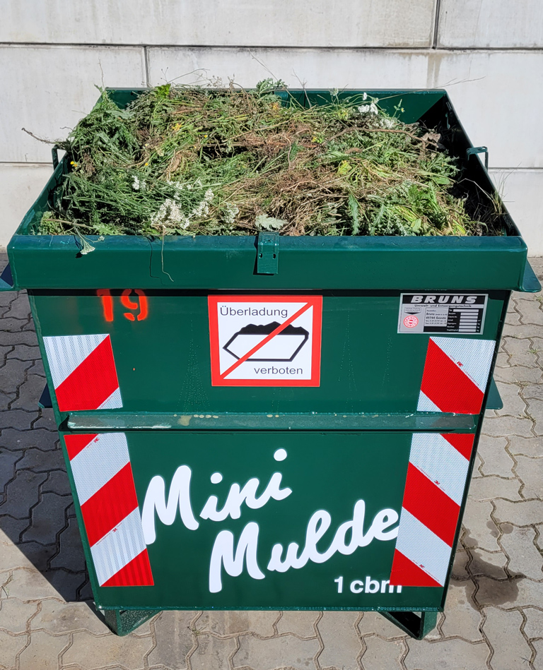 ALW bietet Mini-Mulde und Gewerbe-Box für kleine Abfallmengen