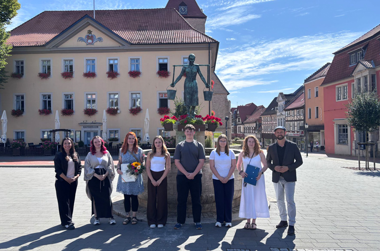 Neue Azubis bei der Stadt Schöningen
