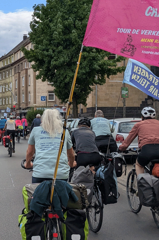 An drei Stationen zwischen Wolfenbüttel und Helmstedt können Interessierte sich der Fahrrad-Demo anschließen