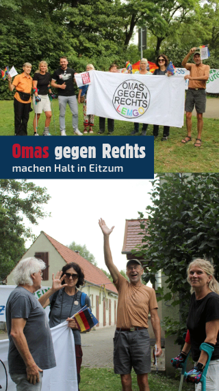 Omas gegen Rechts machen Halt in Eitzum