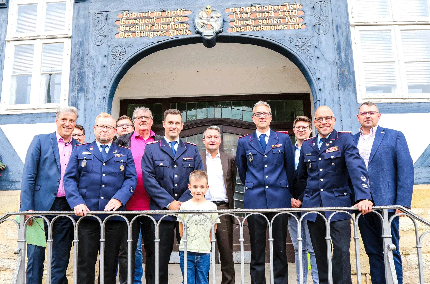 Florian Moder und Matthias Große bleiben sechs weitere Jahre stellvertretende Ortsbrandmeister der Freiwilligen Feuerwehr Wolfenbüttel.