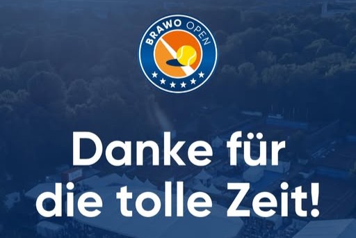 Überraschend hat BRAWO OPEN auf ihrer Instagram-Seite mitgeteilt, dass das Tennisturnier eingestellt wird.