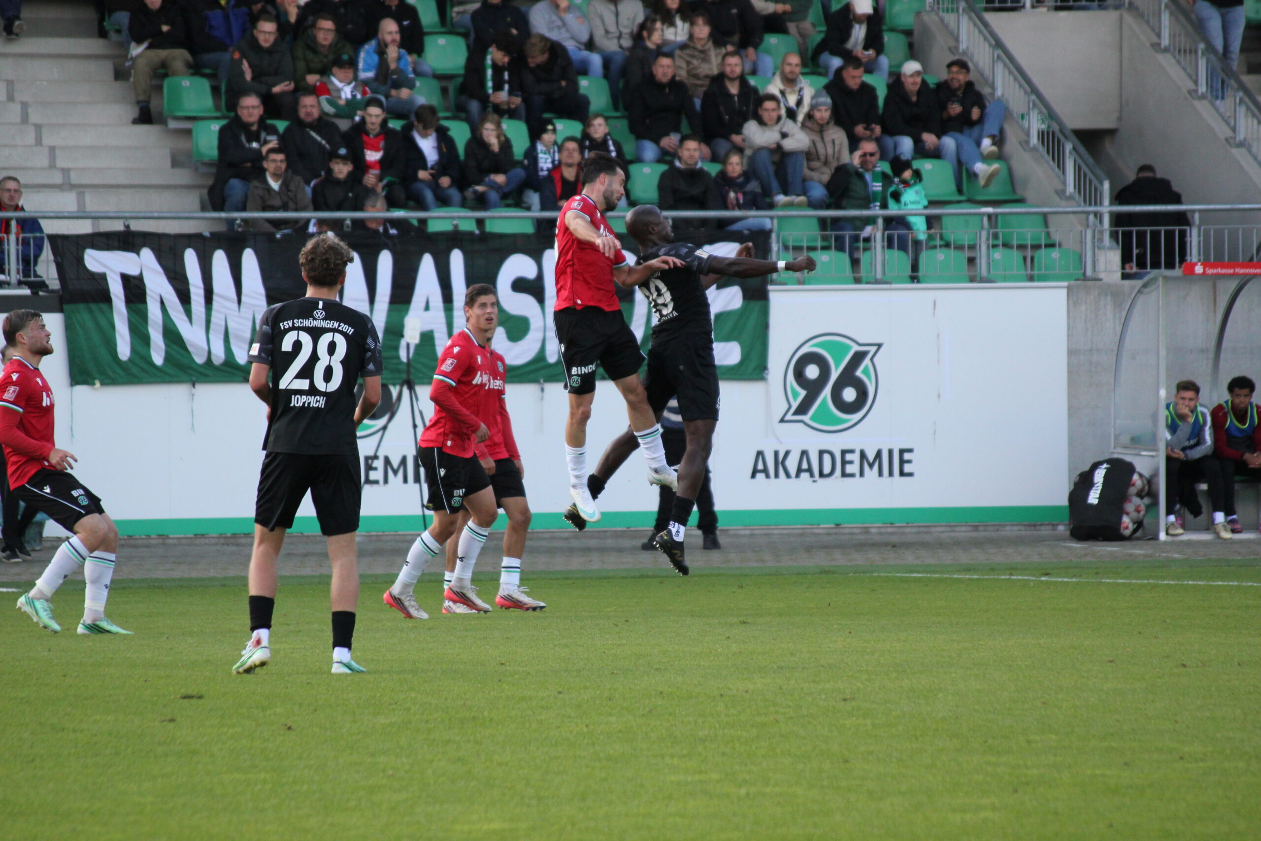 Die FSV hat sich bei Hannover 96 II nach einem frühen Zwei-Tore-Rückstand zurückgekämpft, am Ende aber keine Punkte mitgenommen.
