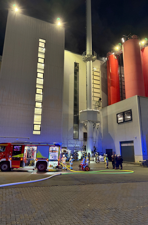 Brand Verbrennungsanlage