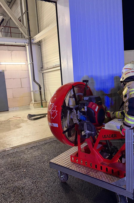 Brand Verbrennungsanlage