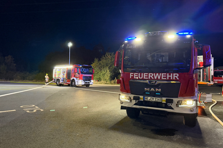 Brand Verbrennungsanlage