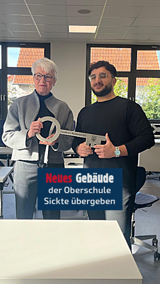 Neues Gebäude der Oberschule Sickte übergeben